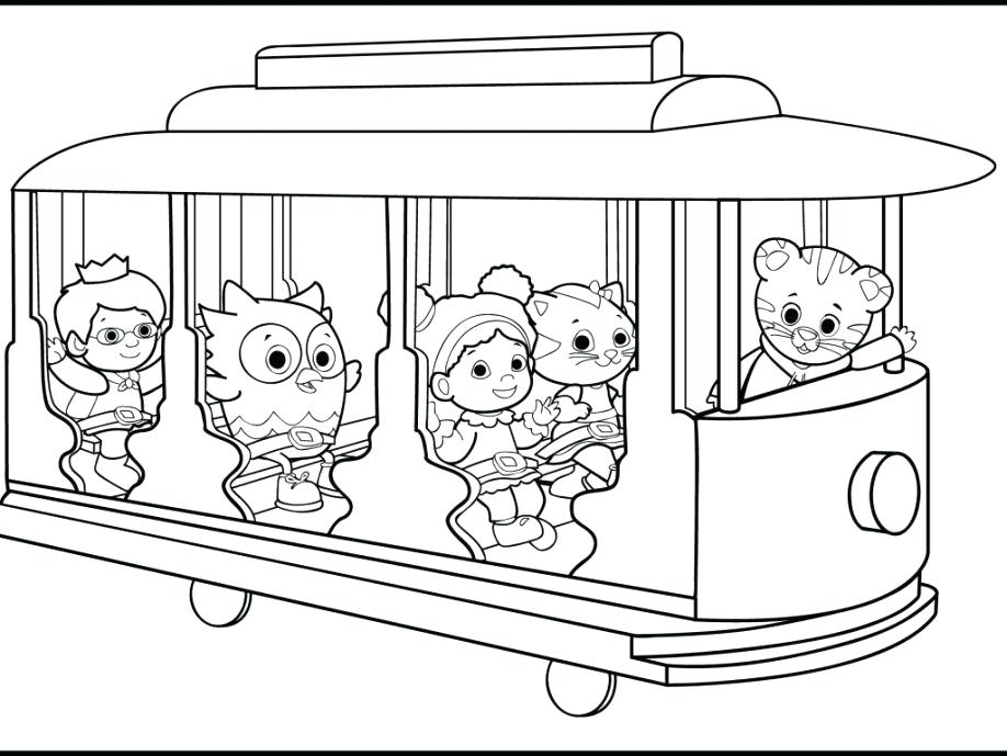 918x689 Daniel Tiger Coloring Pages Tiger Coloring Sheets Daniel Tigers