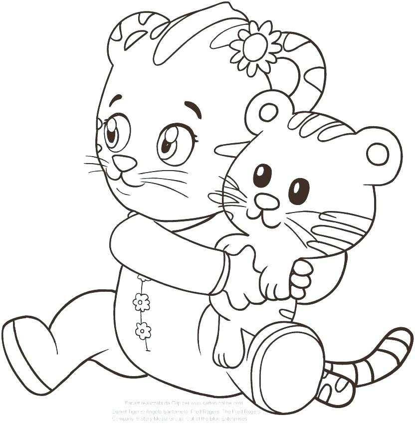 832x850 Printable Tiger Coloring Pages Sabre Tooth Tiger Coloring Page