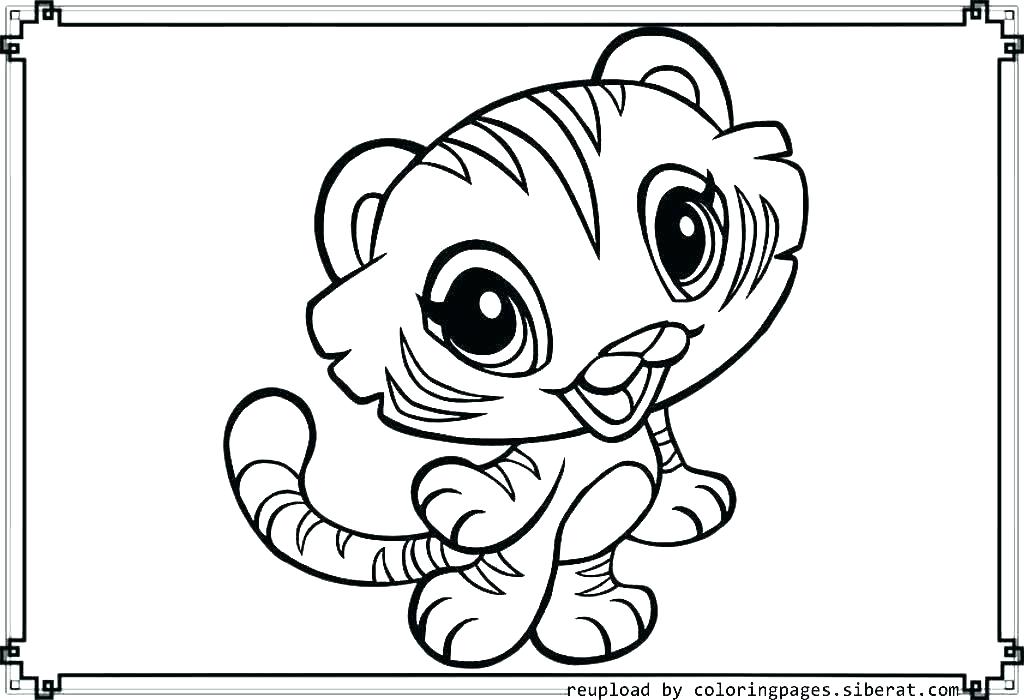 1024x700 Coloring Pages Of Tiger