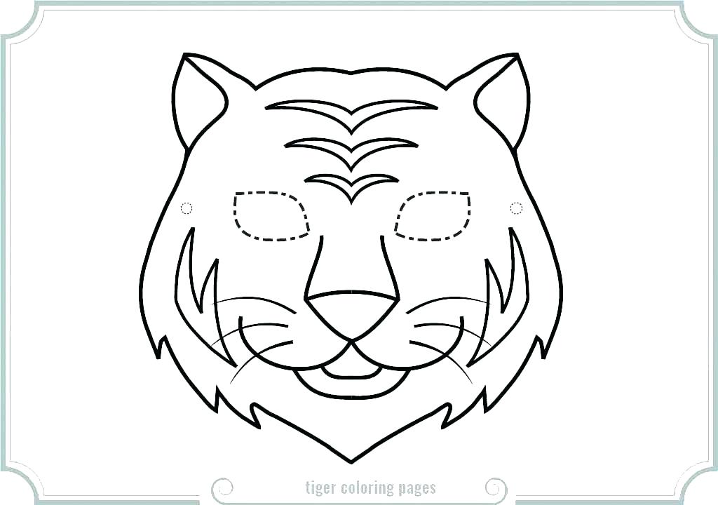 1024x720 Tiger Coloring Pages Printable