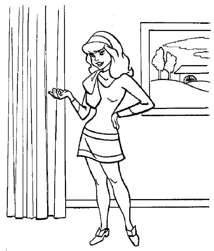 745x875 Scooby Doo Coloring Pages Monsters Scooby Doo And Friends