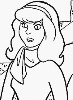 236x324 Daphne Blake Cute Scooby Doo Coloring Pages Daphne