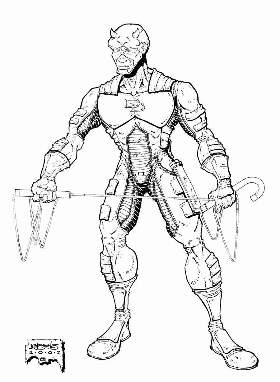 Dare Coloring Pages