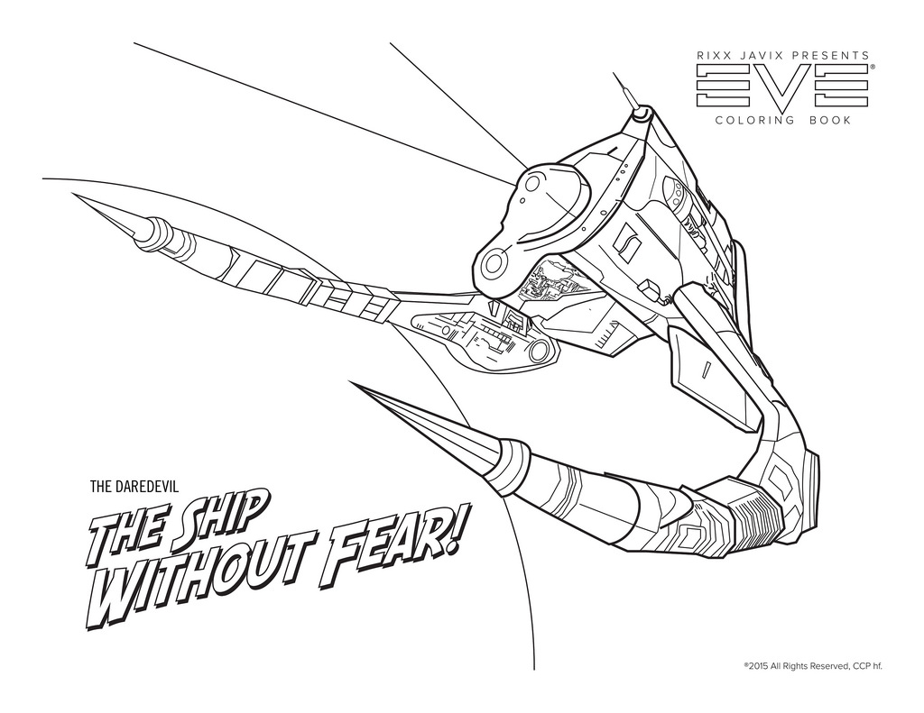 1024x791 Daredevil Coloring Page Enjoy Coloring The Infamous Ship