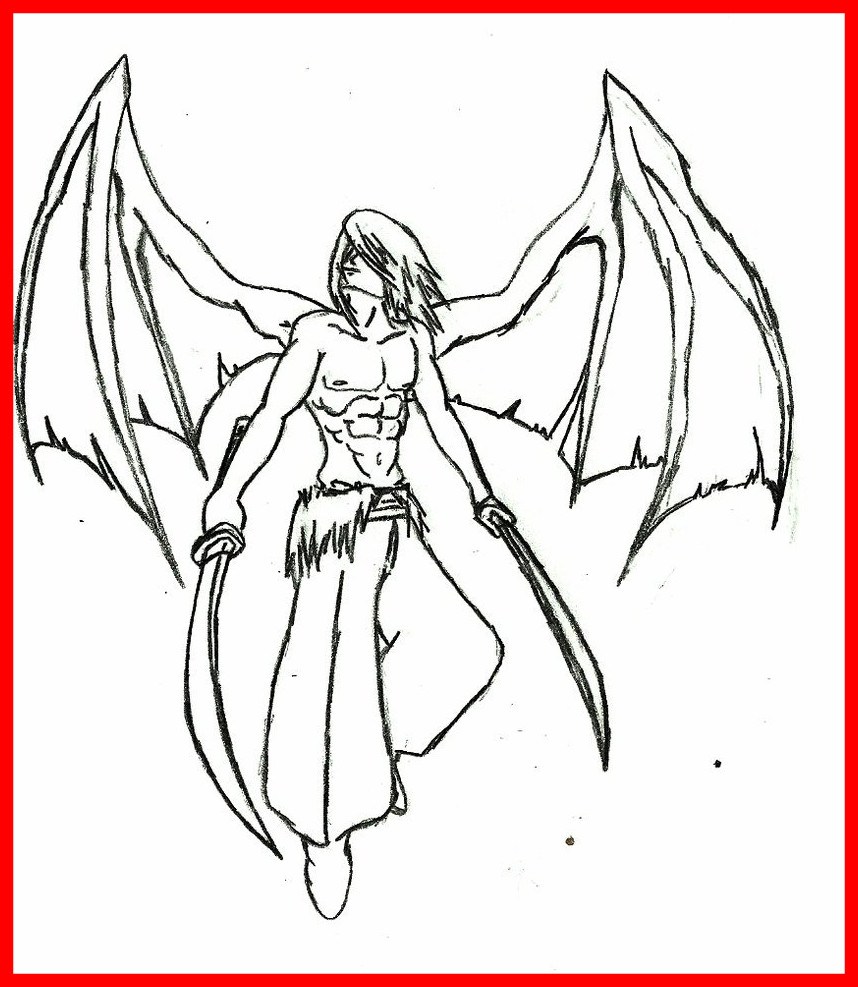 858x987 Incredible Insider Dark Angel Coloring Pages Picture For Styles