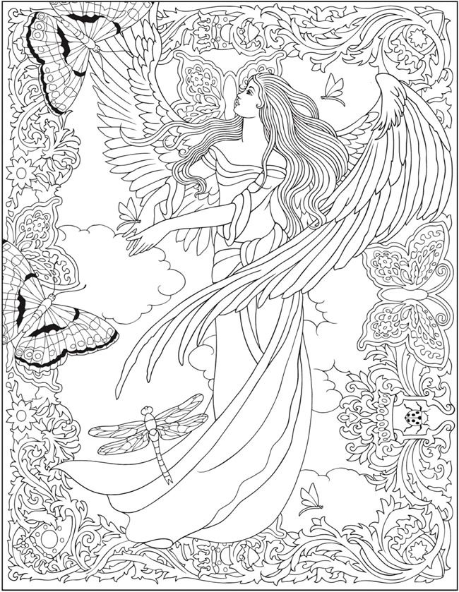 650x839 Welcome To Dover Publicationscreative Haven Elegant Angels