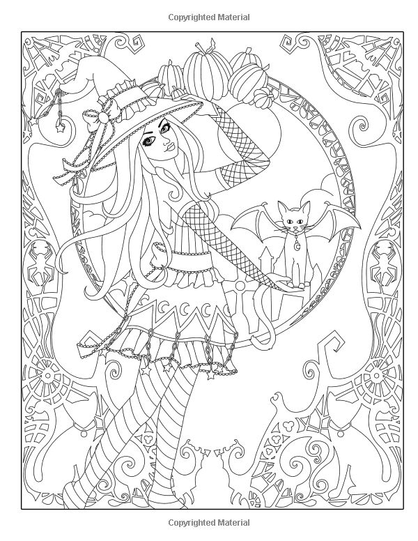 Dark Coloring Pages