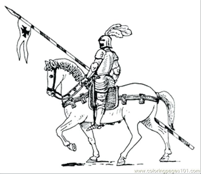 650x563 Knight Horse05 Coloring Page Free Knights Coloring Pages Knight