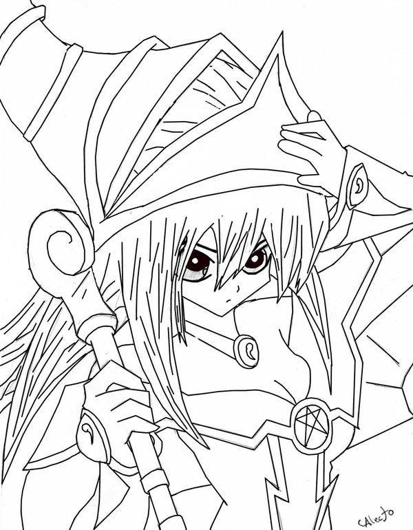 600x770 Dark Magician Girl By Chryn