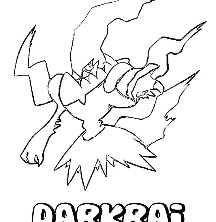 749x768 Darkrai Coloring Pages Coloring Pages For March March Coloring
