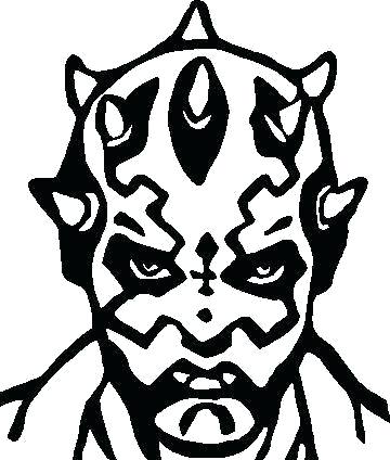 360x424 Star Wars Drawings Google Search Star Wars Star Wars Maul Coloring
