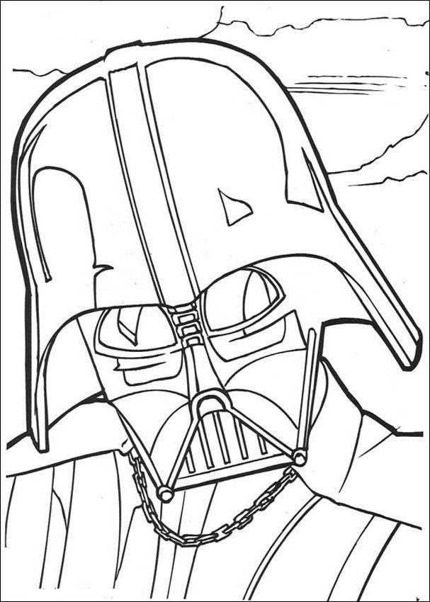 607x850 Darth Vader Coloring Pages