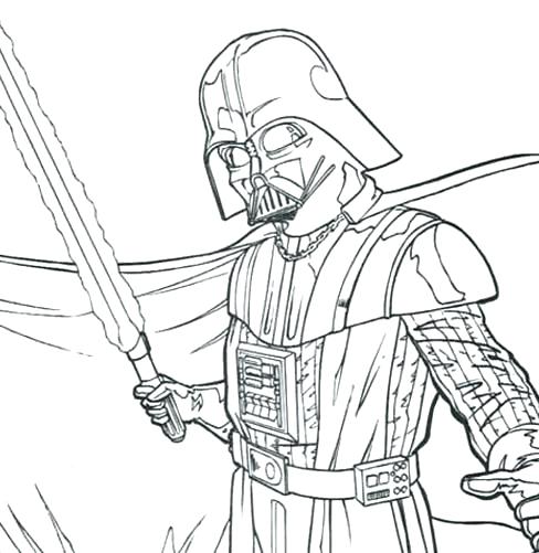 488x501 Coloring Pages Star Wars Informational Site Lego Darth Vader