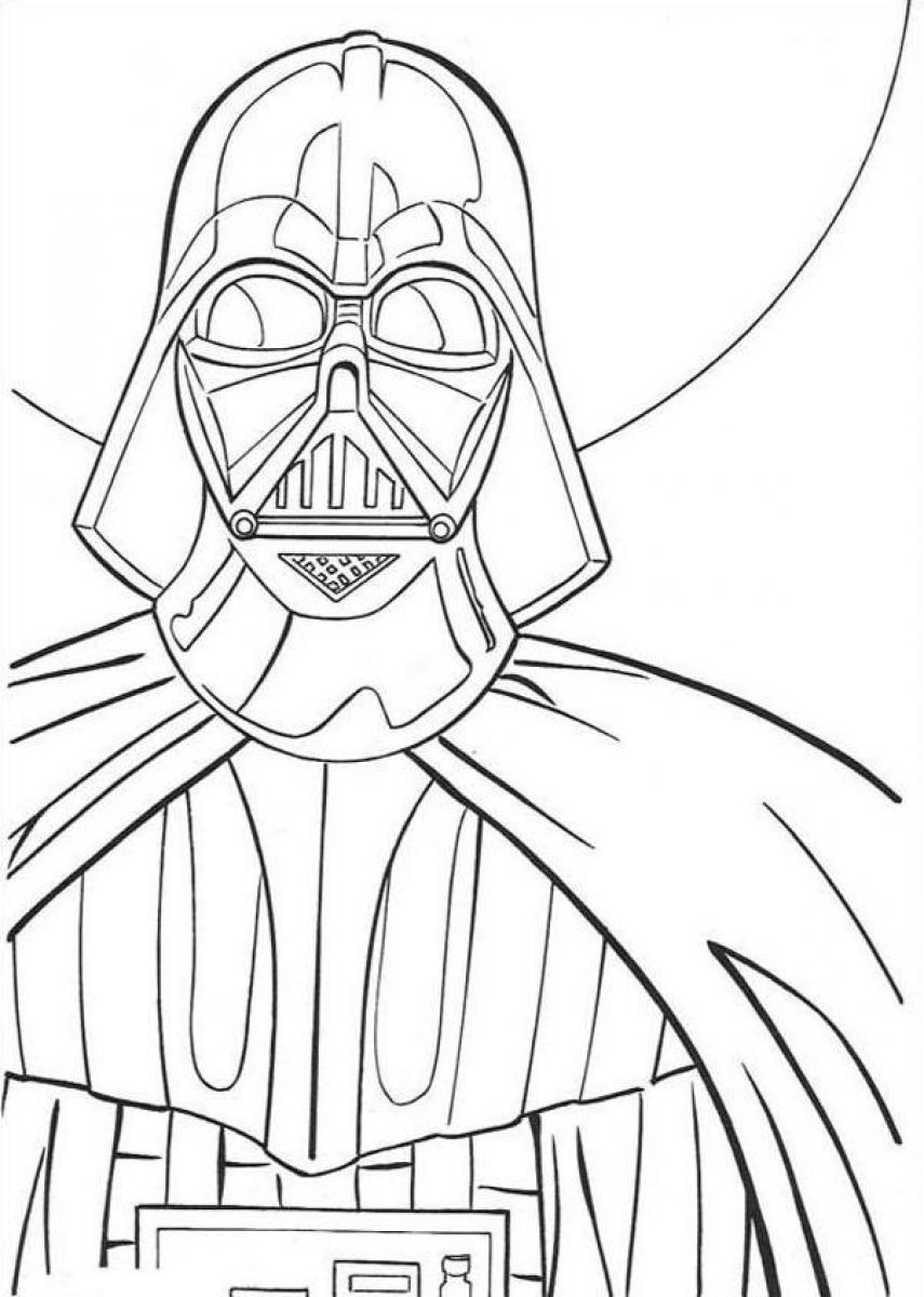 855x1200 Darth Vader Coloring Pages To Download New Auto Market Me