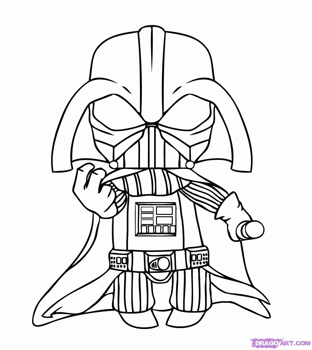 Darth Vader Coloring Pages To Print
