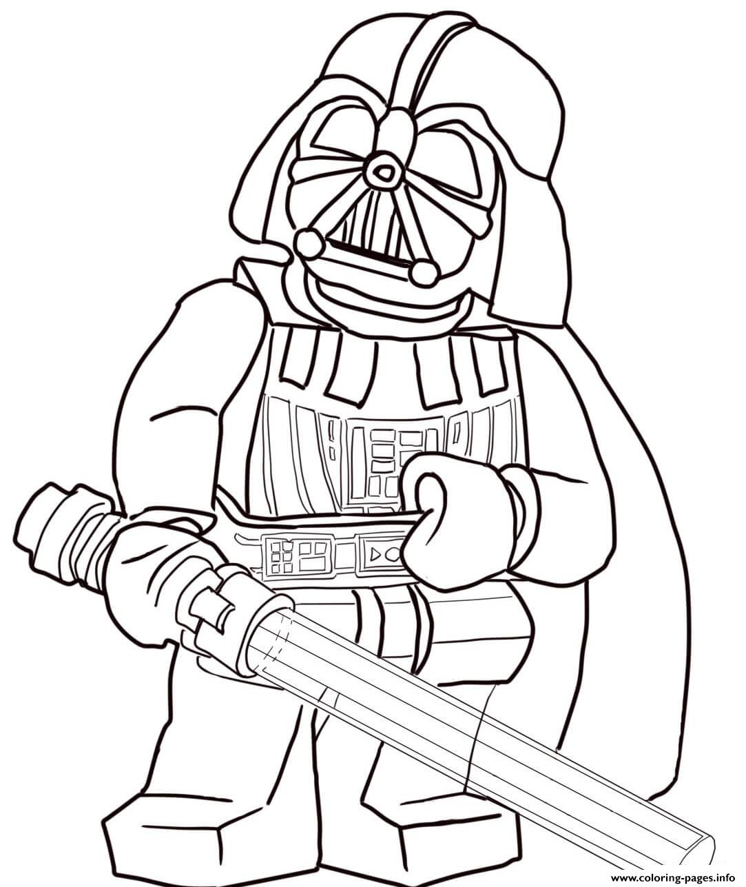 1083x1287 Lego Star Wars Darth Vader Coloring Pages Printable In Page