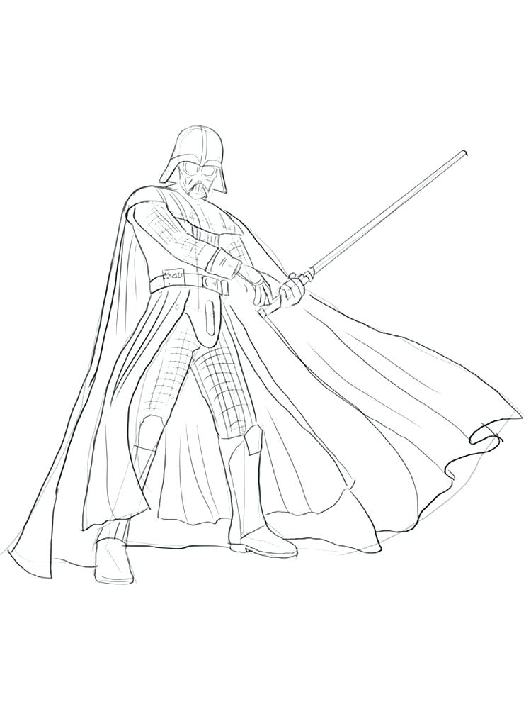 750x1000 Darth Vader Coloring Pages Star Wars Coloring Page Darth Vader