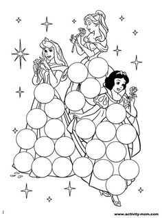 Dauber Coloring Pages