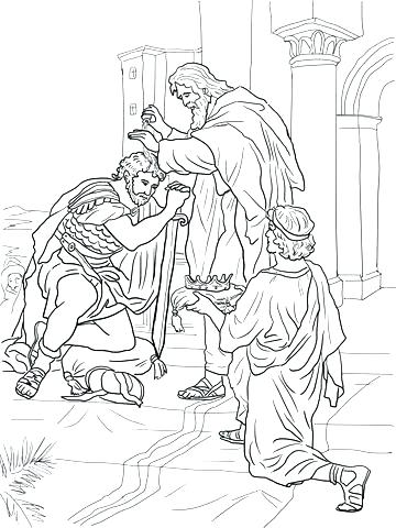 360x480 David And Jonathan Coloring Page And Friendship Coloring Page