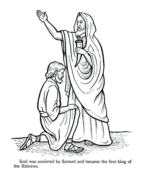 600x734 King Saul And David Coloring Pages No Com Beautiful Online Sapia
