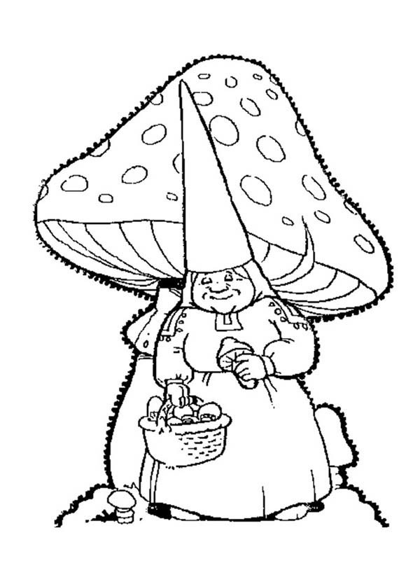 600x834 Gnome Coloring Pages David The Gnome Wife Lisa Collecting