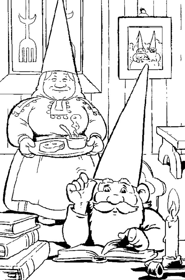 600x909 Kids N 23 Coloring Pages Of David The Gnome
