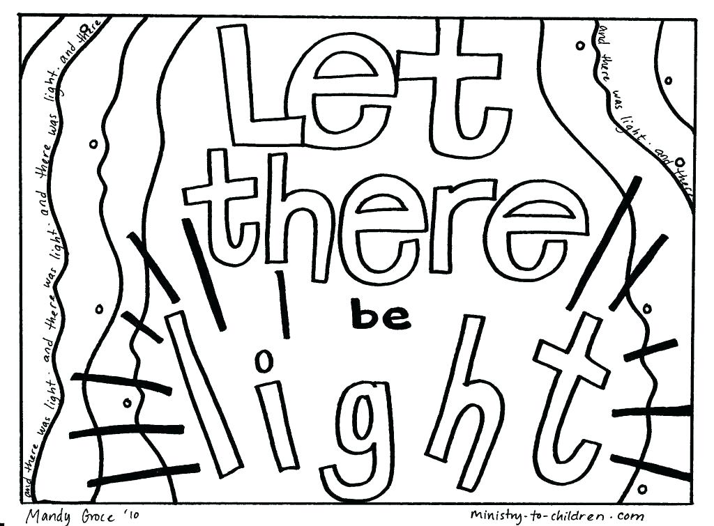 1024x755 Creation Color Pages Creation Coloring Pages Activities Free