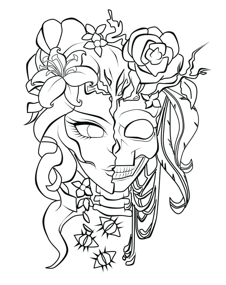 736x927 Free Tattoo Coloring Pages Unique Color Sheets Ideas On Free