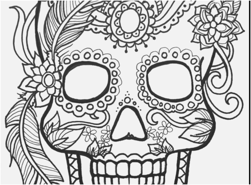 827x609 Day Of The Dead Coloring Pages Image Fantastic Dia De Los Muertos
