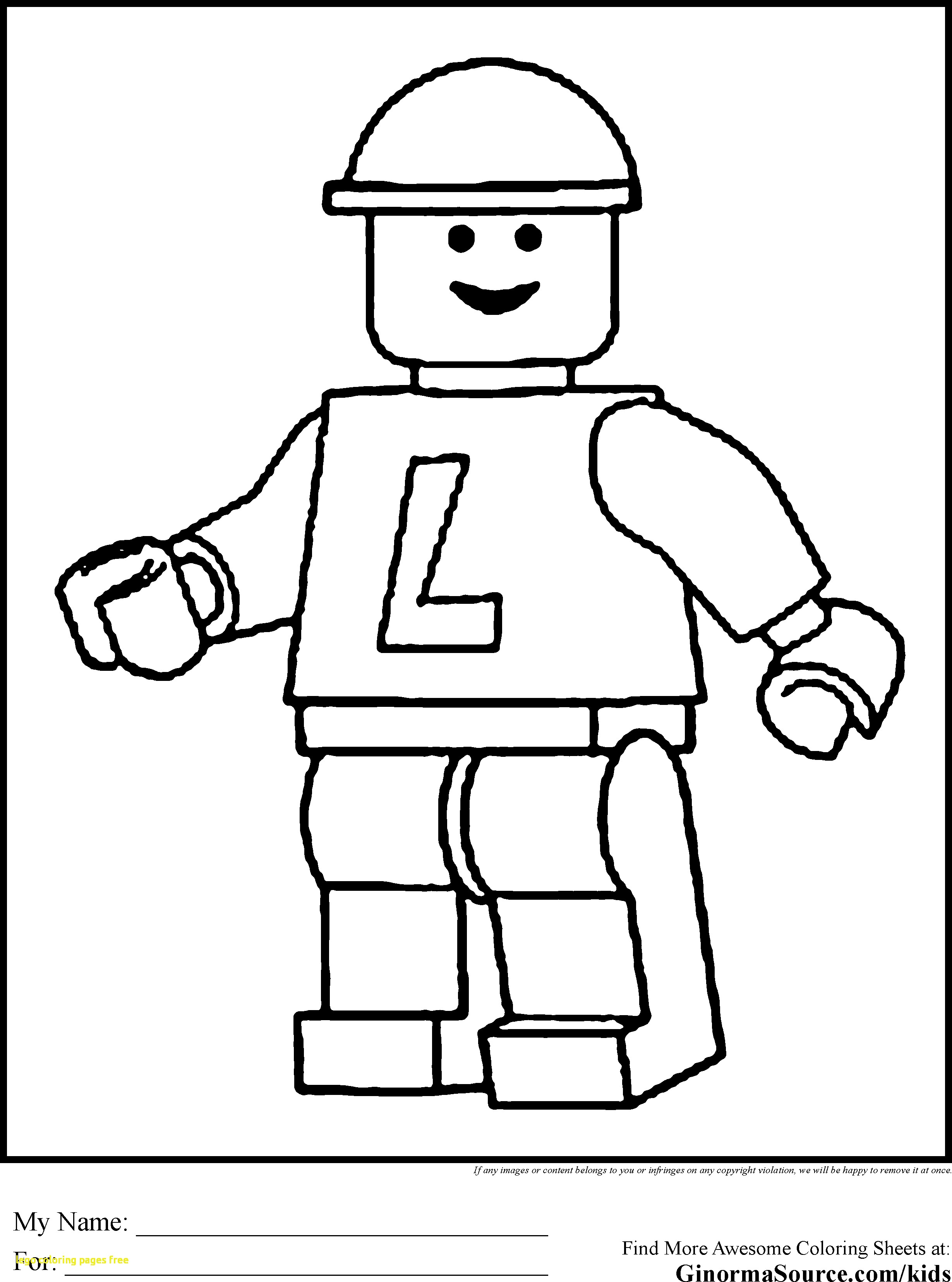 2459x3310 Block Coloring Pages Building Page Daycare Throughout