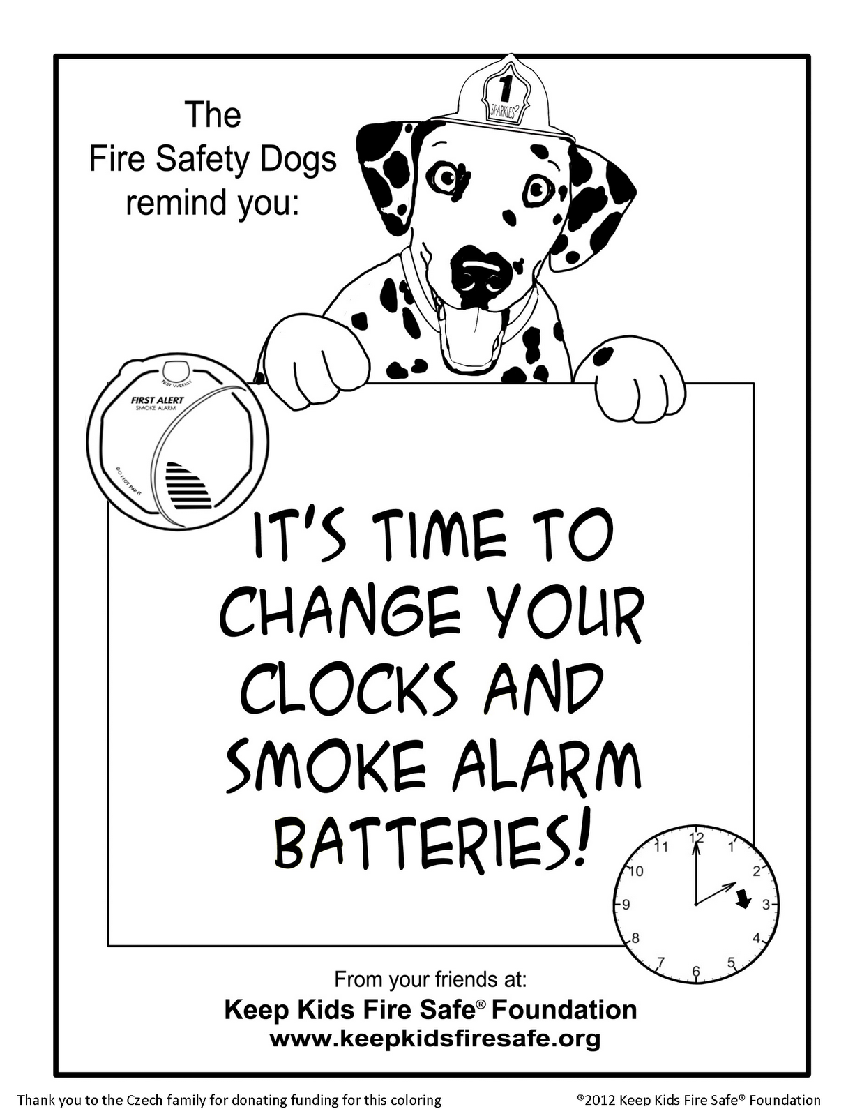 1236x1600 Fire Safety Rocks New Coloring Page, It's Time To Change Your