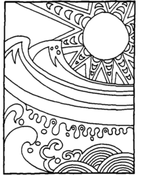 290x361 Summer Summer Fun Coloring Page. Summer Time. Sand Toys Coloring
