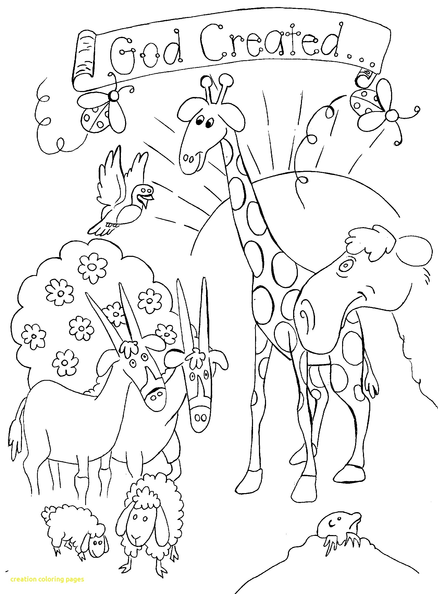 1681x2278 Printable 7 Days Creation Printable Collection