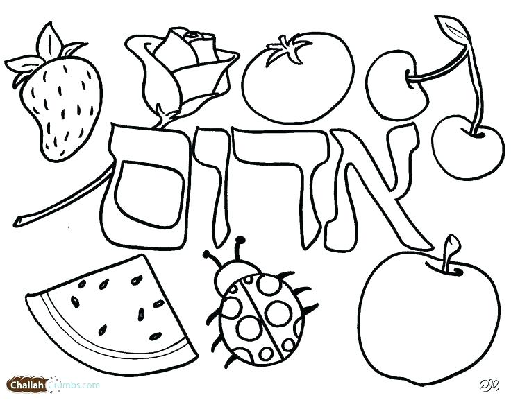 736x577 Hebrew Coloring Pages Ten Commandments Menorah Digital Coloring