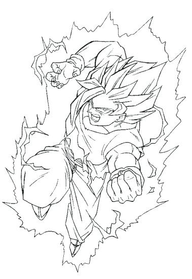 379x550 Ball Z Coloring Pages Super 4 Dragon Ball Z Coloring Pages Super 4