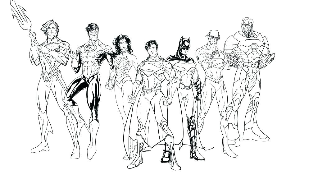 1024x563 Dc Comic Coloring Pages Free Superhero Coloring Pages Dc Super