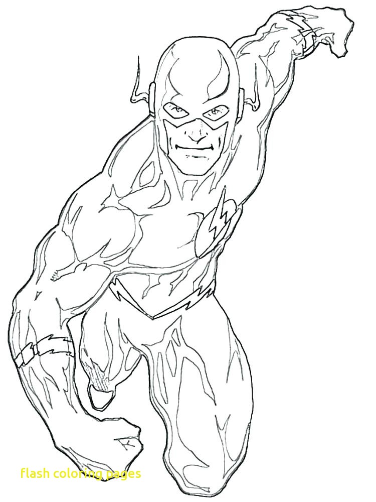 750x1000 Flash Coloring Pages With Dc Coloring Pages 15 And Free Printable