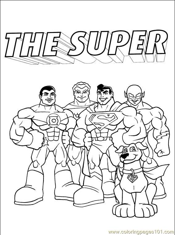 567x763 Dc Comics 009 Printable Coloring Page For Kids And Adults