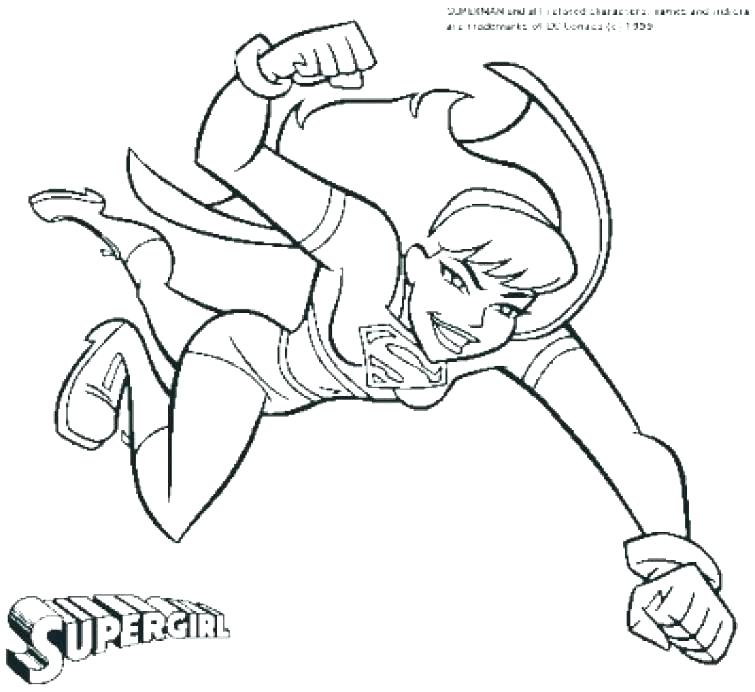 755x692 Comic Coloring Pages Complete Fee Dc Comics Page