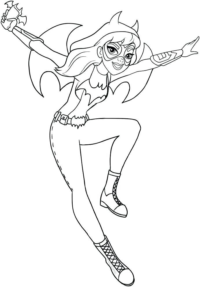 691x992 Amazing Dc Superhero Girls Coloring Pages Or Dc Superhero Girls
