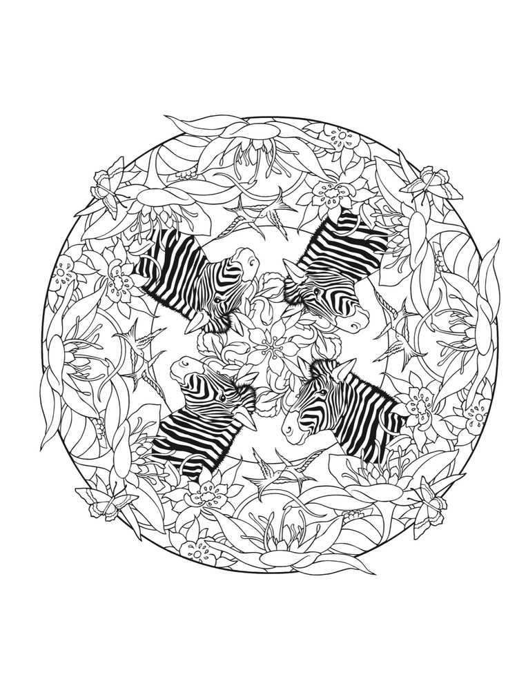 De Stress Coloring Pages