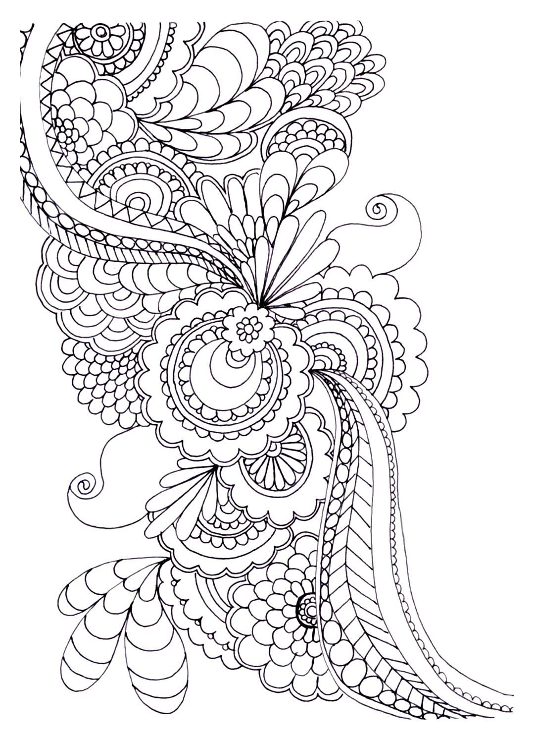 1081x1495 Unique Girls Flower Coloring Pages Design Printable Coloring Sheet