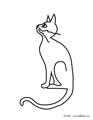 364x470 Black Cat On A Dead Tree Coloring Pages