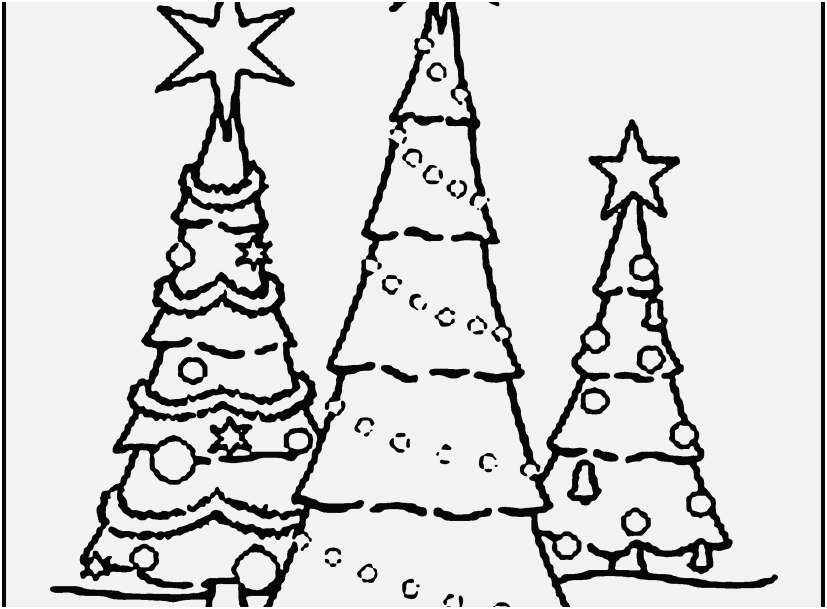 827x609 The Perfect Shoot Christmas Tree Coloring Page Popular