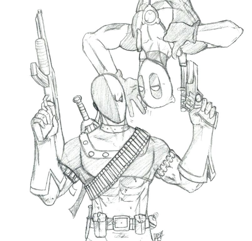 805x772 Deadpool Coloring Page For Kids Coloring Pages Super Hero Squad