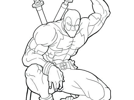 440x330 Deadpool Coloring Book As Well As Marvel Is Releasing A Coloring