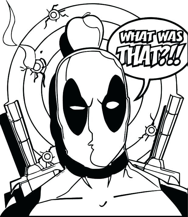 618x712 Dead Pool Coloring Pages A Printable Coloring Page Lego Deadpool