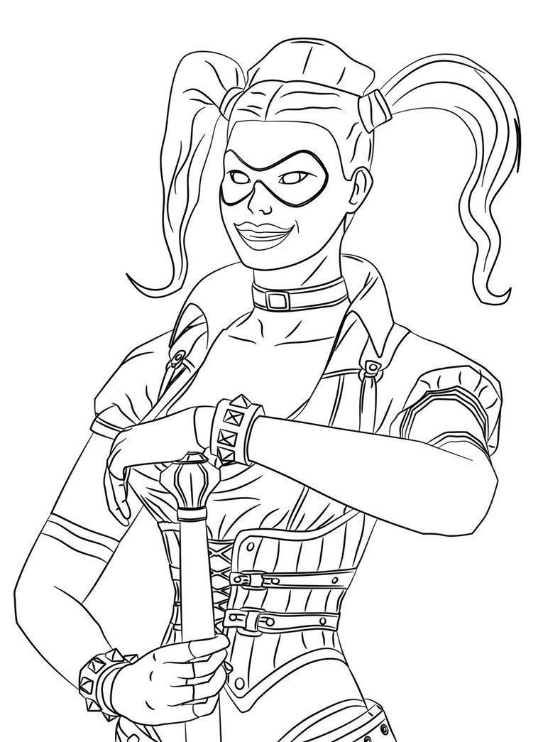 765x1045 Fancy Lego Harley Quinn Coloring Pages