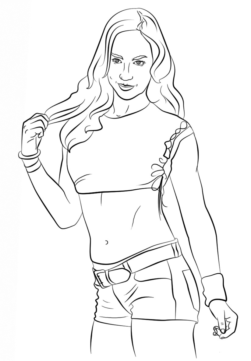 824x1186 Free Printable World Wrestling Entertainment Or Wwe Coloring Pages