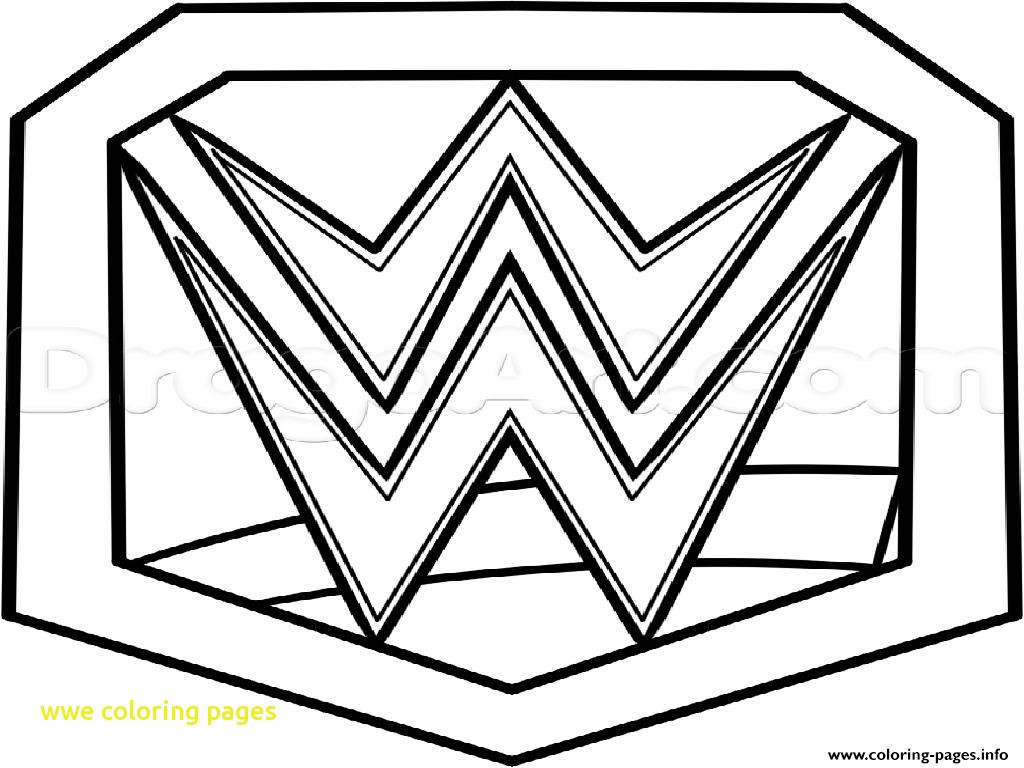 1024x768 Wwe Coloring Pages